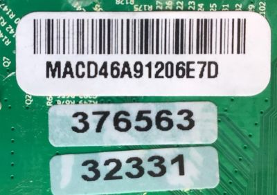 MAIN PARA TV EXTERIOR SUMBRITETV 4K ULTRA HDR / NUMERO DE PARTE MSD3686V2.0 / MACD46A91206E7D / 376563 / 32331 / MSD3686V2. 0 2L / PANEL P550QVF06.0 / MODELO SB-S2-55-4K-BL  - Imagen 3